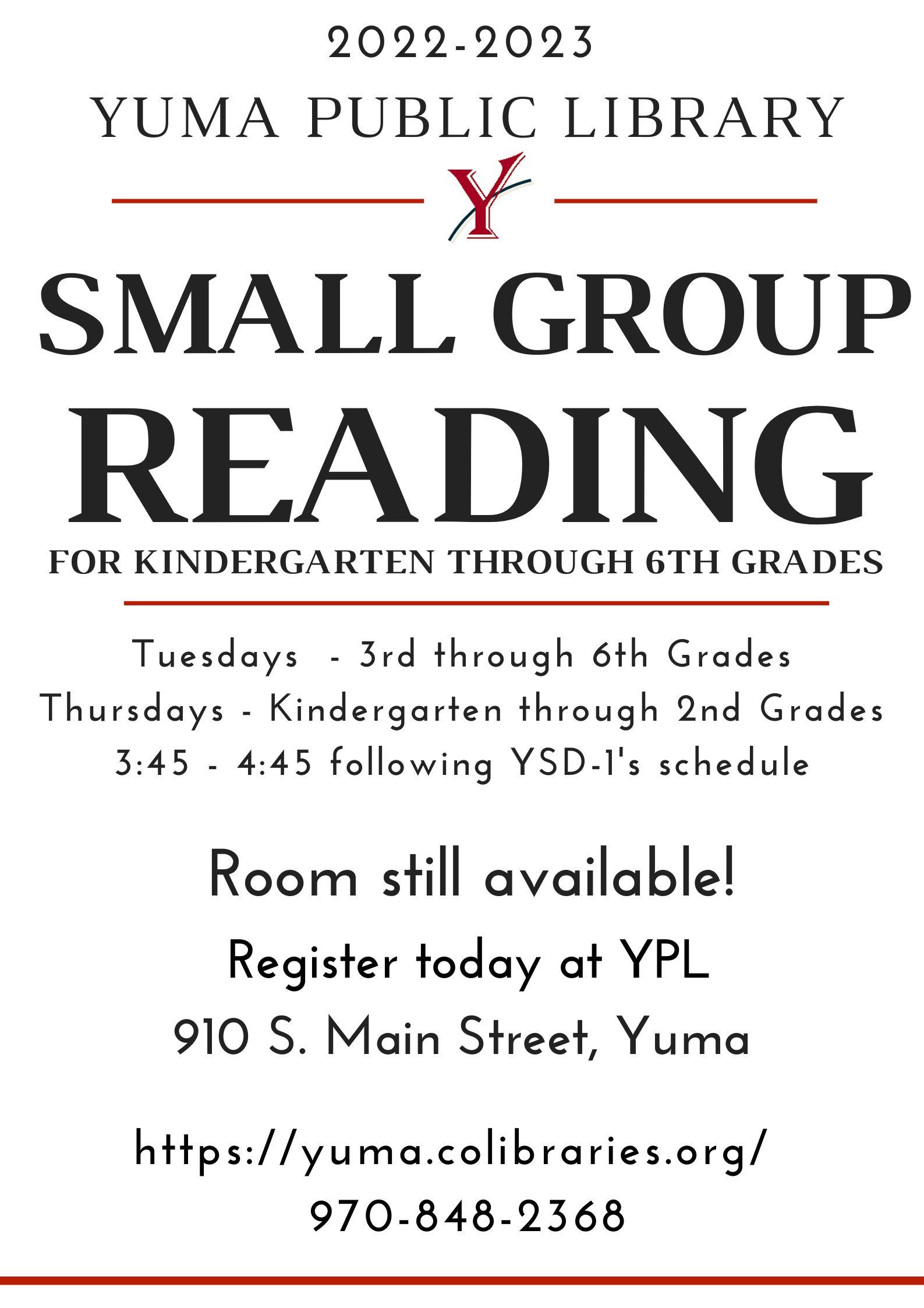 22-23 Small Group Flyer