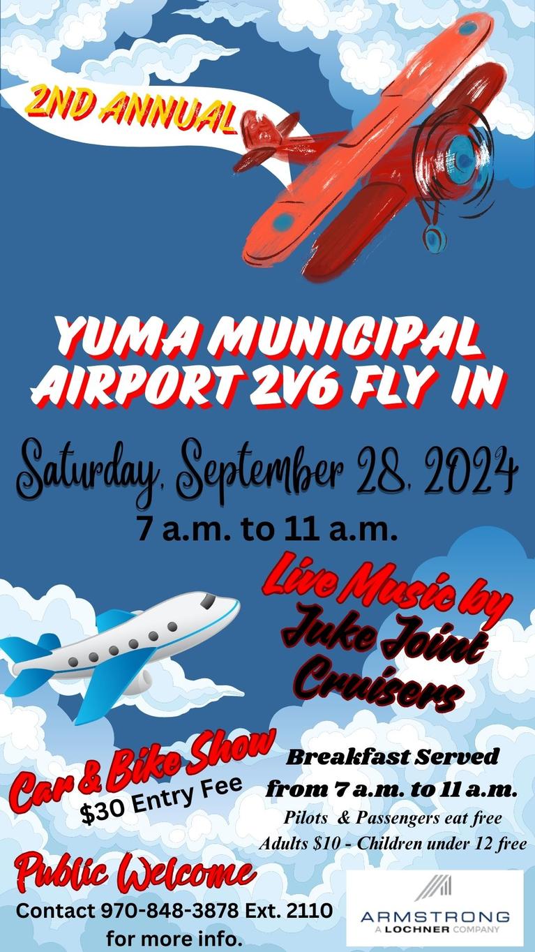 Yuma Municipal Airport 2V6 2nd Annual Fly