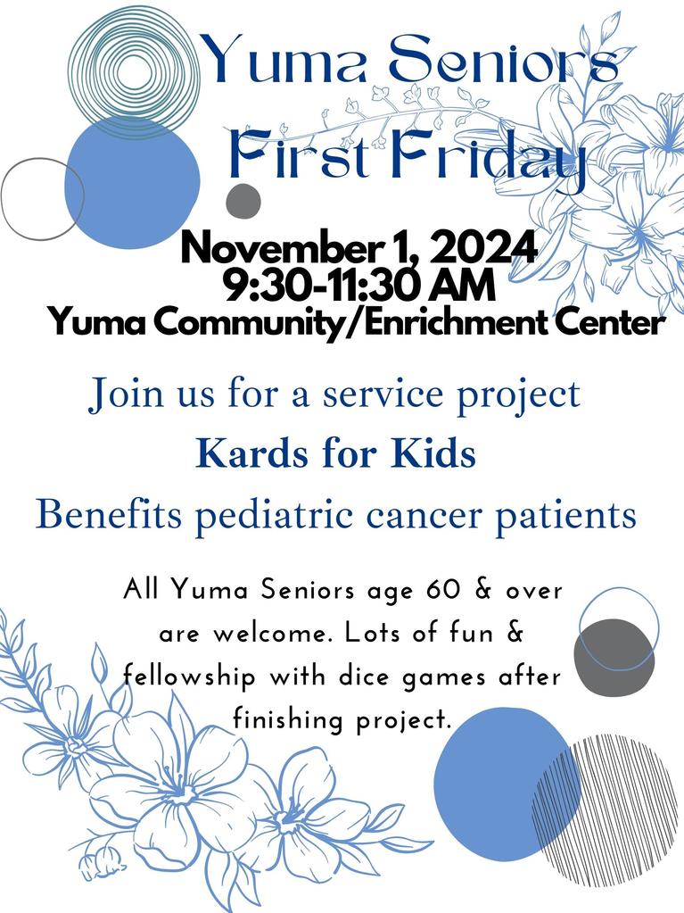 Yuma Seniors First Friday