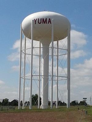 yuma water tower